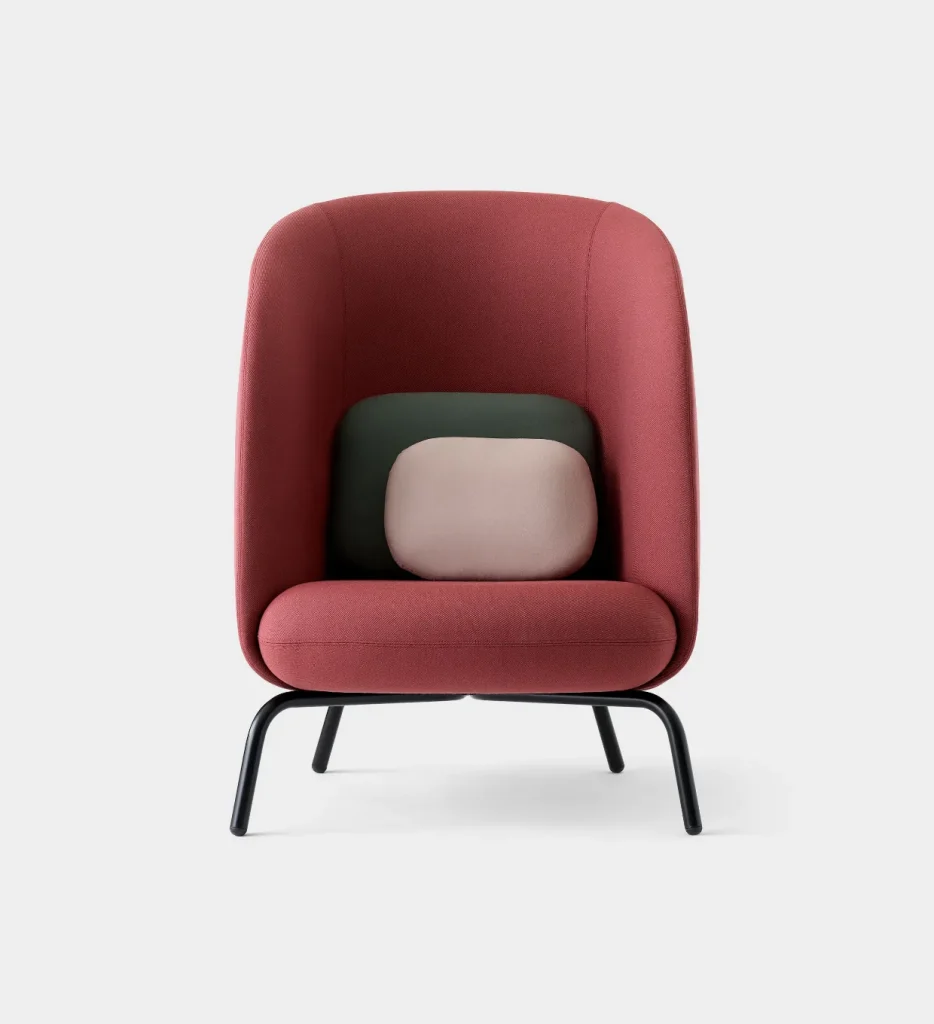 Aba Maroon Chair